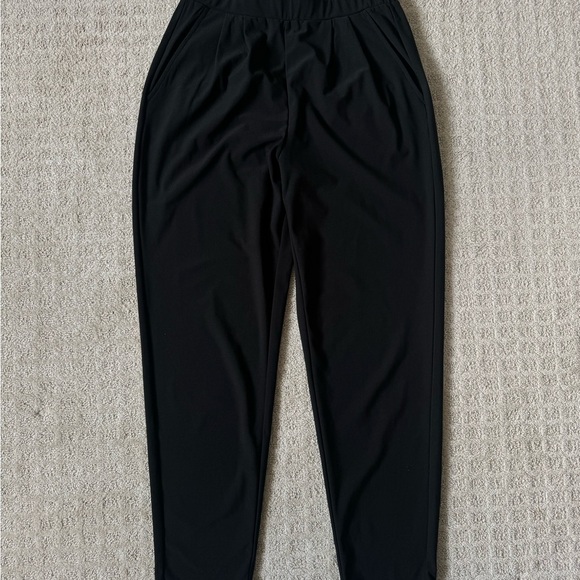 Leith Nordstrom women’s black pull on light weight joggers pants size small 4 6 - Picture 1 of 2